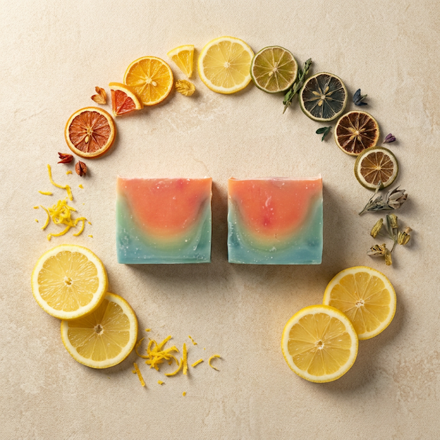Citric Rainbow Soap